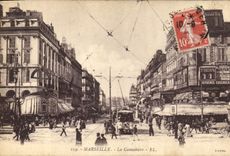 CPA Marseille La Cannebiere 