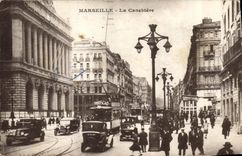 CPA Marseille La Canebiere 