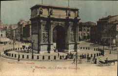 CPA Marseille L'Arc de Triomphe 