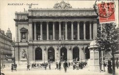 CPA Marseille La Bourse 