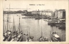 CPA Marseille Le Vieux Port 