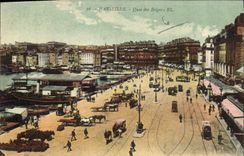 CPA Marseille Quai des Belges 