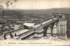 CPA Marseille Panorama pris de Notre Dame de la Garde 