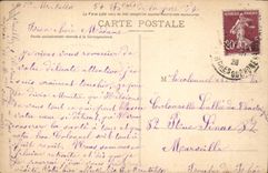 CPA La Vierge Doree Monument a l'Immaculee Conception 