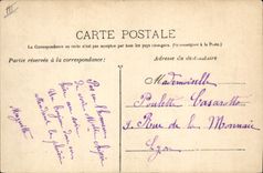 CPA Marseille Le Jardin de la Colonne 