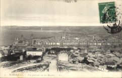 CPA Marseille Vue generale sur les Bassins 