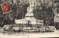 CPA Marseille Fontaine des Danaides 