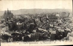 CPA Vieux Marseille Vue Panoramique 