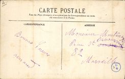 CPA Marseille Jardin de la Colline Puget