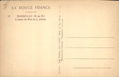 CPA Marseille Bouches du Rhone L'Entree du Port de la Joliette 
