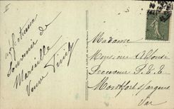 CPA Marseille Place Castellane Fontaine Cantini