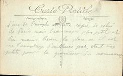 CPA Marseille L'Arc de Triomphe eleve aux Gloires de la Republique 