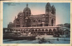 CPA Marseille La Cathedrale 