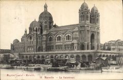 CPA Marseille La Cathedrale 