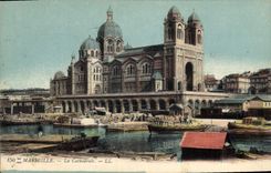 CPA Marseille La Cathedrale 