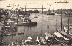 CPA Marseille Vue Generale 