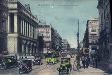 CPA Marseille Rue Cannebiere 