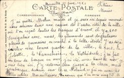 CPA Marseille Les Ascenseurs de Notre Dame de la Garde 