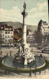 CPA Marseille Place Castellane Fontaine Cantini 