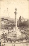 CPA Marseille Fontaine Cantini Place Castellane 