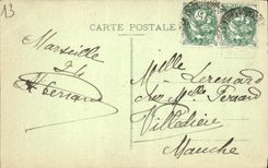 CPA Marseille Notre Dame de la Garde Les Ascenseurs 