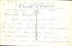 CPA Marseille Chateau d'If Chateau Fort Bati par Francois 1er et qui servit longtemps de Prison d'Et