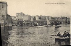 CPA Marseille Le Vieux Port 
