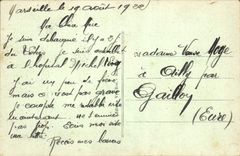 CPA Marseille Le Palais Longchamp 