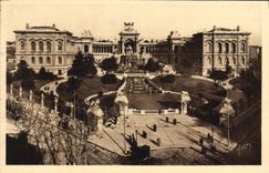 CPA Marseille Bouches du Rhone Le Palais Longchamp 