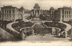 CPA Marseille Le Palais Longchamp 