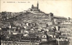 CPA Marseille Vue generale 