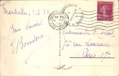 CPA Marseille Le Chateau d'If 