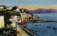 CPA Marseille La Corniche Le Prophete 
