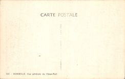 CPA Marseille Vue generale du Vieux Port 