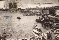 CPA Marseille Le vieux Port 