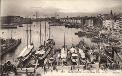CPA Marseille Le Vieux Port 