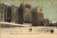 CPA Marseille Ancienne Abbaye de Saint Victor 