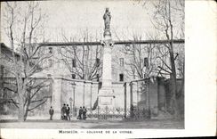 CPA Marseille Colonne de la Vierge 