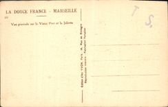 CPA Marseille Vue generale sur le Vieux Port et la Joliette 