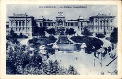 CPA Marseille Le Palais Longchamp 