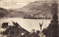 CPA La Savoie Lac d'Annecy Duingt Talloires et le Parmelan Paris Lux 