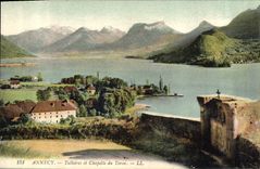 CPA Annecy Talloires et Chapelle du Toron 