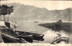 CPA Aix Les Bains Petit Port Col et Dent du Chat 
