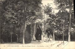 CPA Aix les Bains Parc du Grand Circle Les Grottes 
