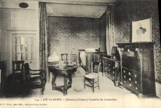 CPA Aix les Bains Pension Chabert Chambre de Lamartine 