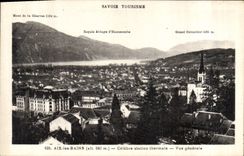 CPA Savoie Tourisme Aix Les Bains Celebre Station Thermale Vue generale 