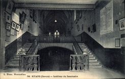 CPA Myans Savoie Interieur du Sanctuaire 