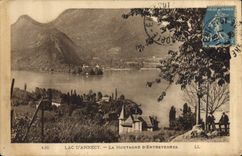 CPA Lac d'Annecy La Montagne d'Entrevernes 