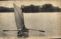 CPA Annecy Une Barquette