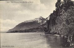 CPA Lac d'Annecy entre Menthon et Veyrier 